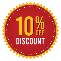 Vektor Stok Discount Sticker Badge Lable Number Set Design