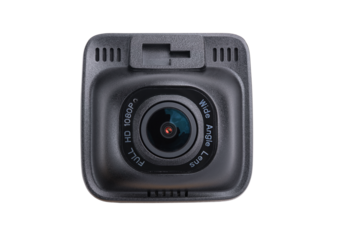 Car CCTV camera video recorder isolated on white background