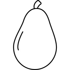 Avocado Icon