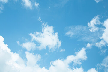 clouds of Blue sky and  in the weather day outdoor nature environment abstract background
