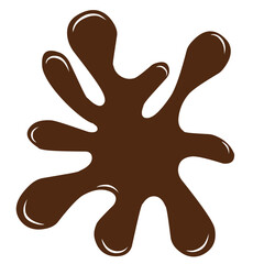 chocolate splash illustration