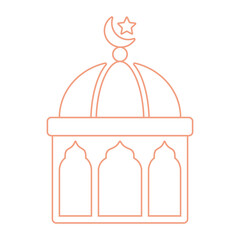 Ramadan and Islamic themed border frames