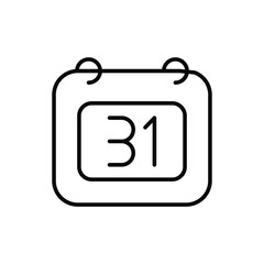 Calendar icon vector stock.