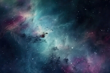 Fototapeta na wymiar Galaxy and_Nebula. Abstract space background