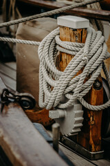 rope on a ship