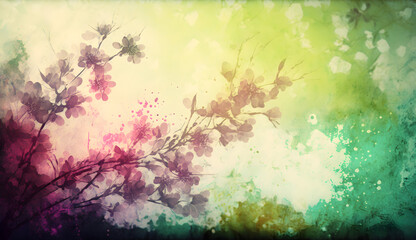 Plakat Credible_background_image_Spring_texture_