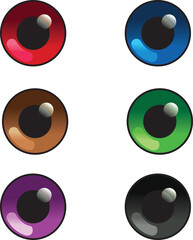 nice collection of eyeballs, for your texture stock
