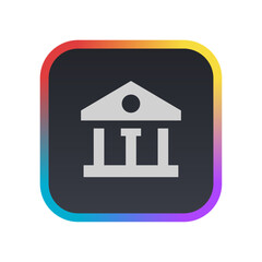 Bank - Pictogram (icon) 