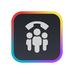 Contact Support - Pictogram (icon) 