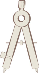 a stationery anchor to help make a circle
