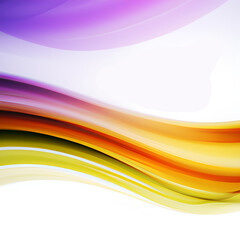 Abstract colorful background with wave 