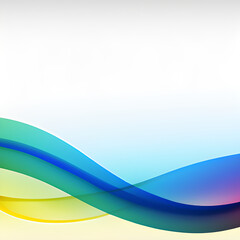 Abstract colorful background with wave 