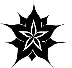 The unique decorative illustration ornament seamlessly integrates with the fabric texture and tile pattern, making it an ideal template for creating seamless art designs.