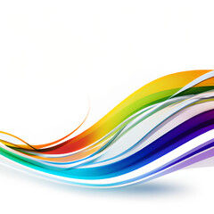 Abstract colorful background with wave 