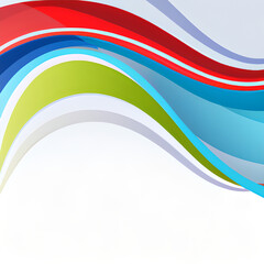 Abstract colorful background with wave 