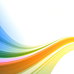 Abstract colorful background with wave 
