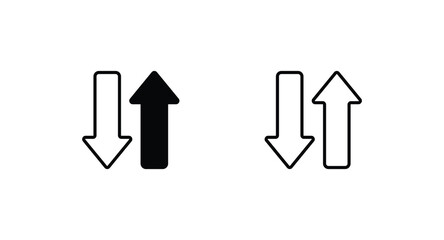 Signboard icon design with white background stock illustration