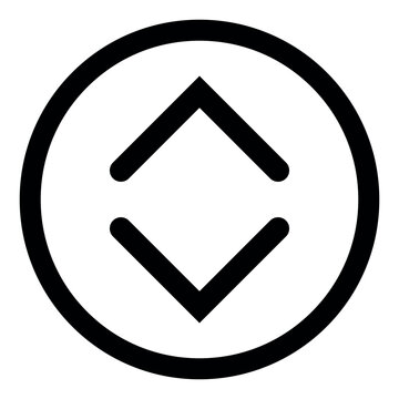 up and down icon, up and down, vertical icon, up and down sign, up and down icons, vertical arrow, Set of interface collection for website design, Design elements for your projects