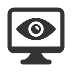 Computer spy icon