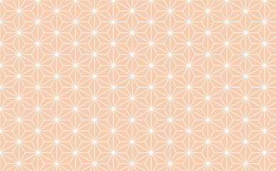 麻の葉模様の背景