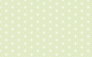 麻の葉模様の背景