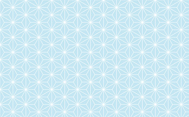 麻の葉模様の背景