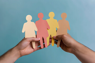 people holding hands