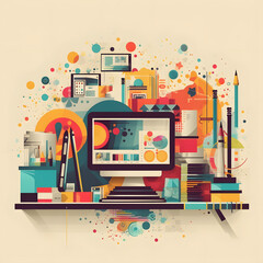 High-Quality Office Scene