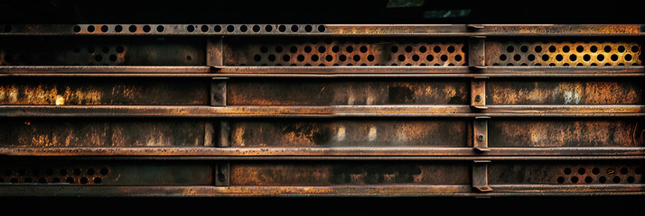 Industrial metallic background. 