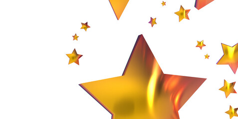 stars. Confetti celebration, Falling golden abstract decoration for party, birthday celebrate,