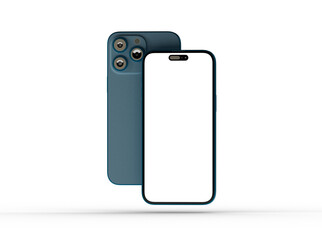Mockup - Modern frameless smartphone Mock up