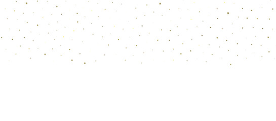 XMAS golden stars - 3D PNG
