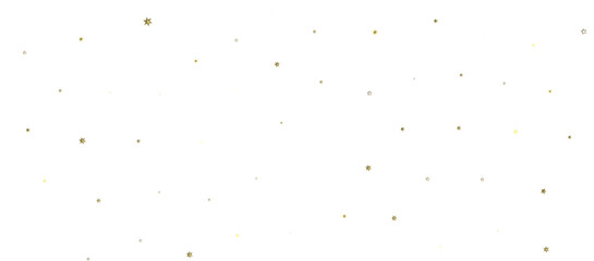 XMAS stars background, sparkle lights confetti falling. magic shining Flying christmas stars on night  3D PNG