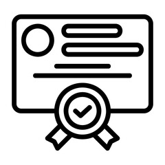 certificate icon