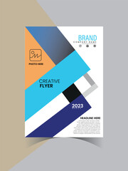 modern design flyer