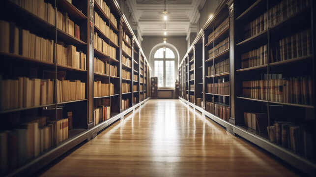 public library interior space