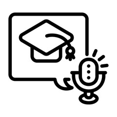 education podcast icon