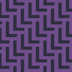 Geometric Monogram Letter L Seamless Pattern