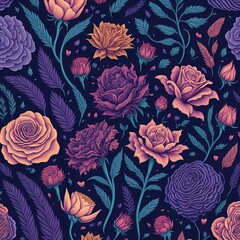 seamless floral pattern