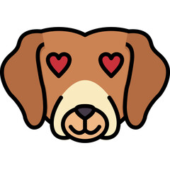 Dog Emoji Icon