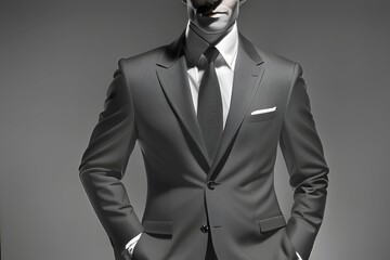 businessman in a suit and tie-Generate AI