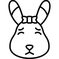 Rabit Emoji Icon