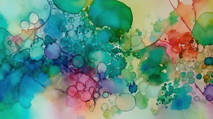 abstract colorful background created with Generative AI