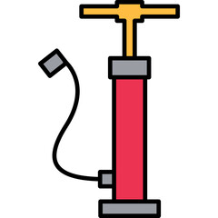 Hand Air Pump Icon