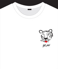 Unisex  trendy graphic pattern design for t shirt print