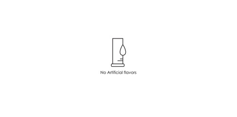 Obraz premium no artificial flavors icon vector illustration 