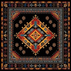 Armenian oriental ornament pattern decoration element background