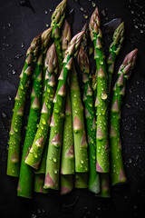 Fresh asparagus  (Generative AI)