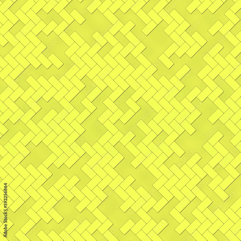 Poster vertical backdrop with a complex mosaic pattern. yellow abstract background.