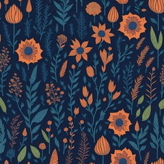 seamless floral pattern